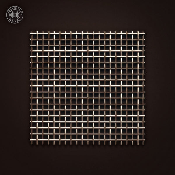 5 Mesh - .047" Wire Diameter - 304 Stainless Steel Woven Wire - 48" Wide - Howard Wire Cloth Co.