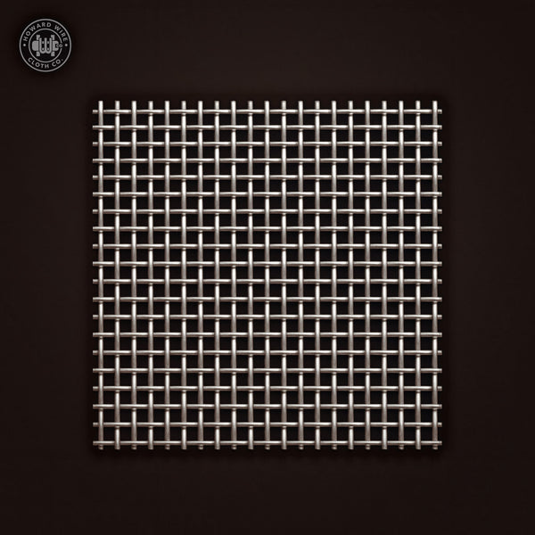 130 x 35 Mesh - .0079" Wire Diameter - 304 Stainless Steel Woven Wire - 54" Wide - Howard Wire Cloth Co.
