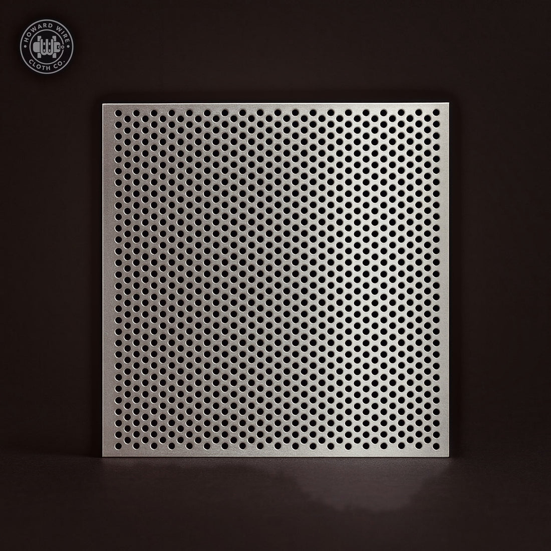 1/32" Hole on 1/16" Staggered - 26 Gauge - Stainless Steel Type 304 Perforated - 36" x 120" Sheet - Howard Wire Cloth Co.