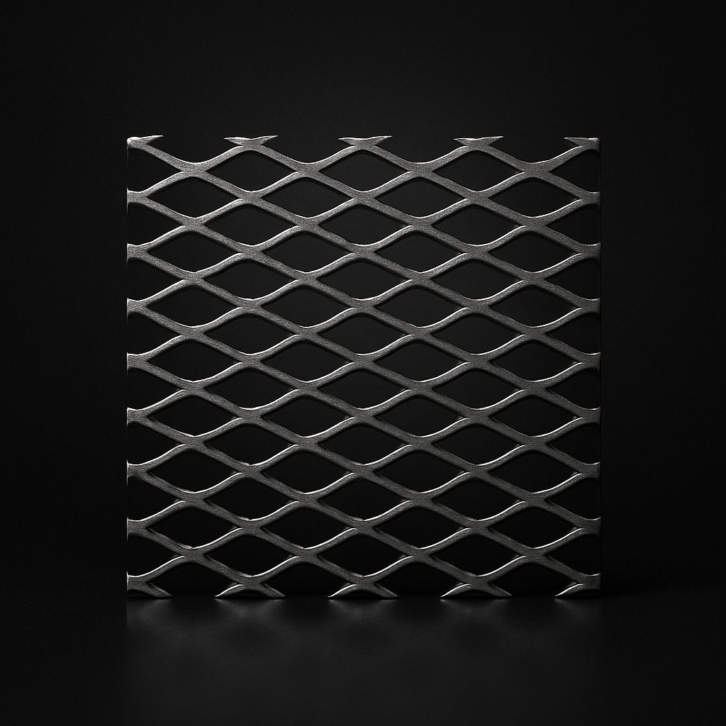 Plainsteel Expanded wire mesh