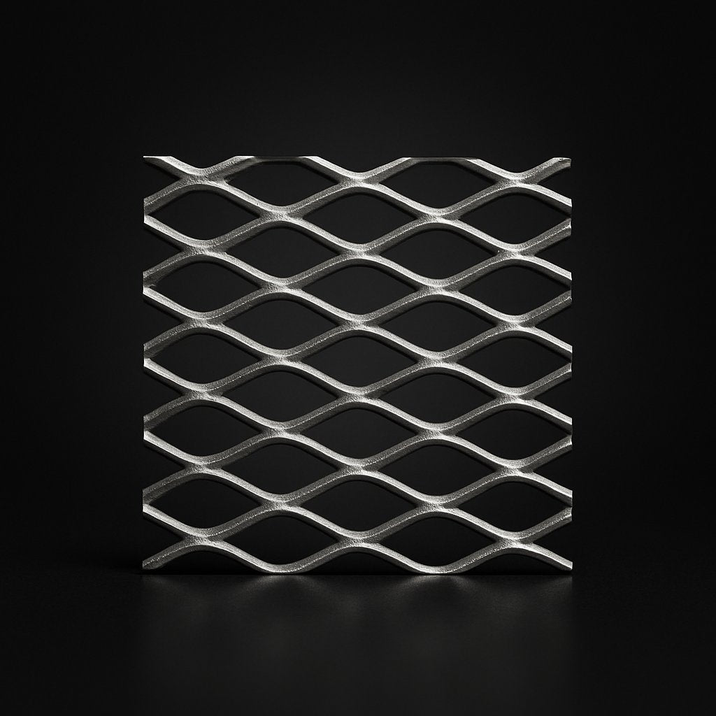 Plainsteel Expanded wire mesh