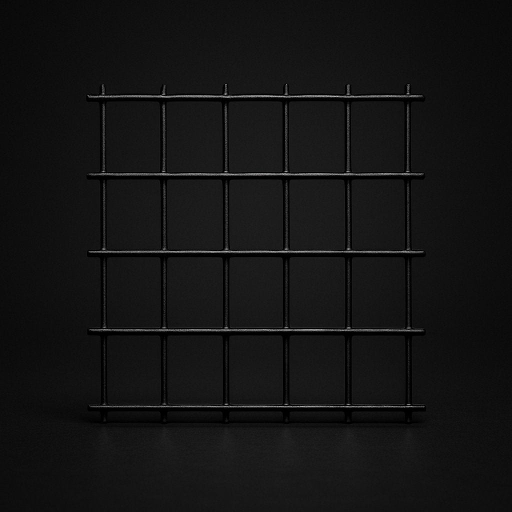 PVC Black Welded wire mesh