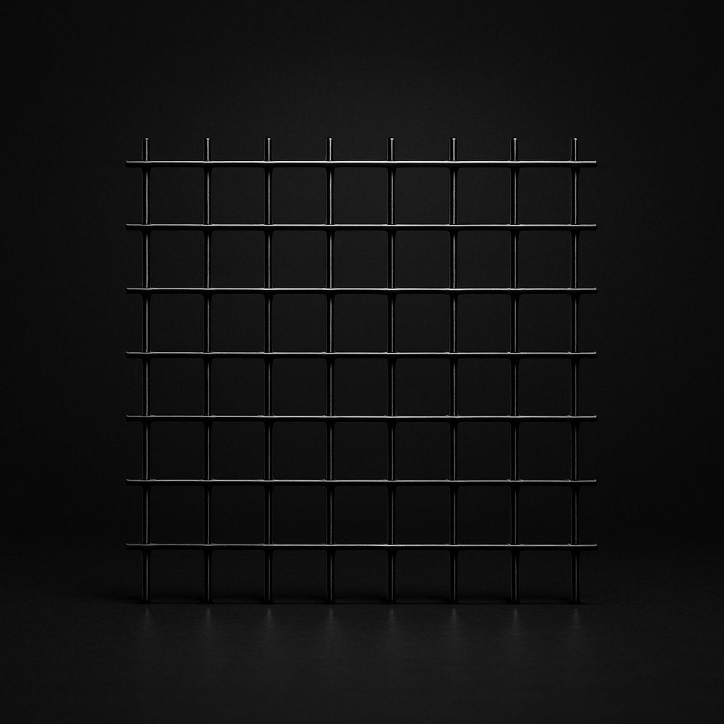 PVC Black Welded wire mesh