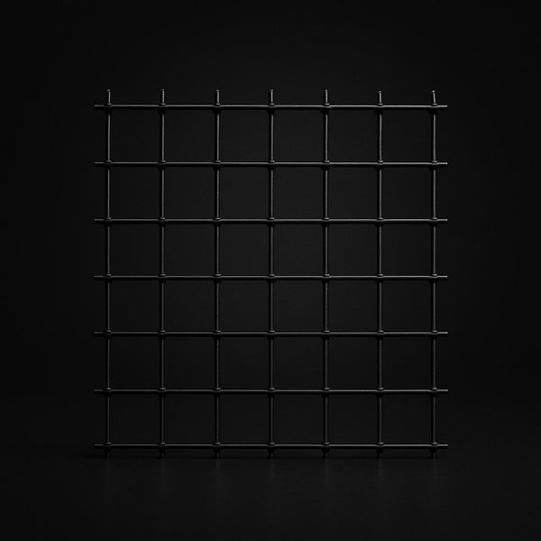 PVC Black Welded wire mesh