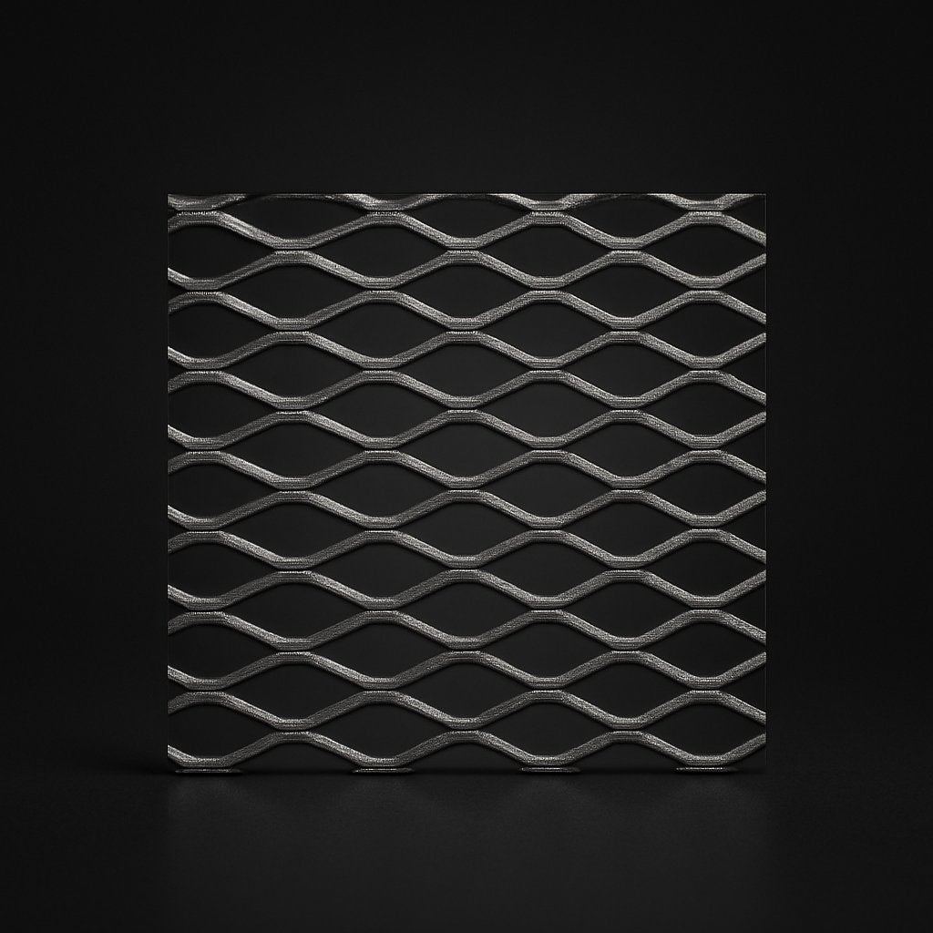 Plainsteel Expanded wire mesh