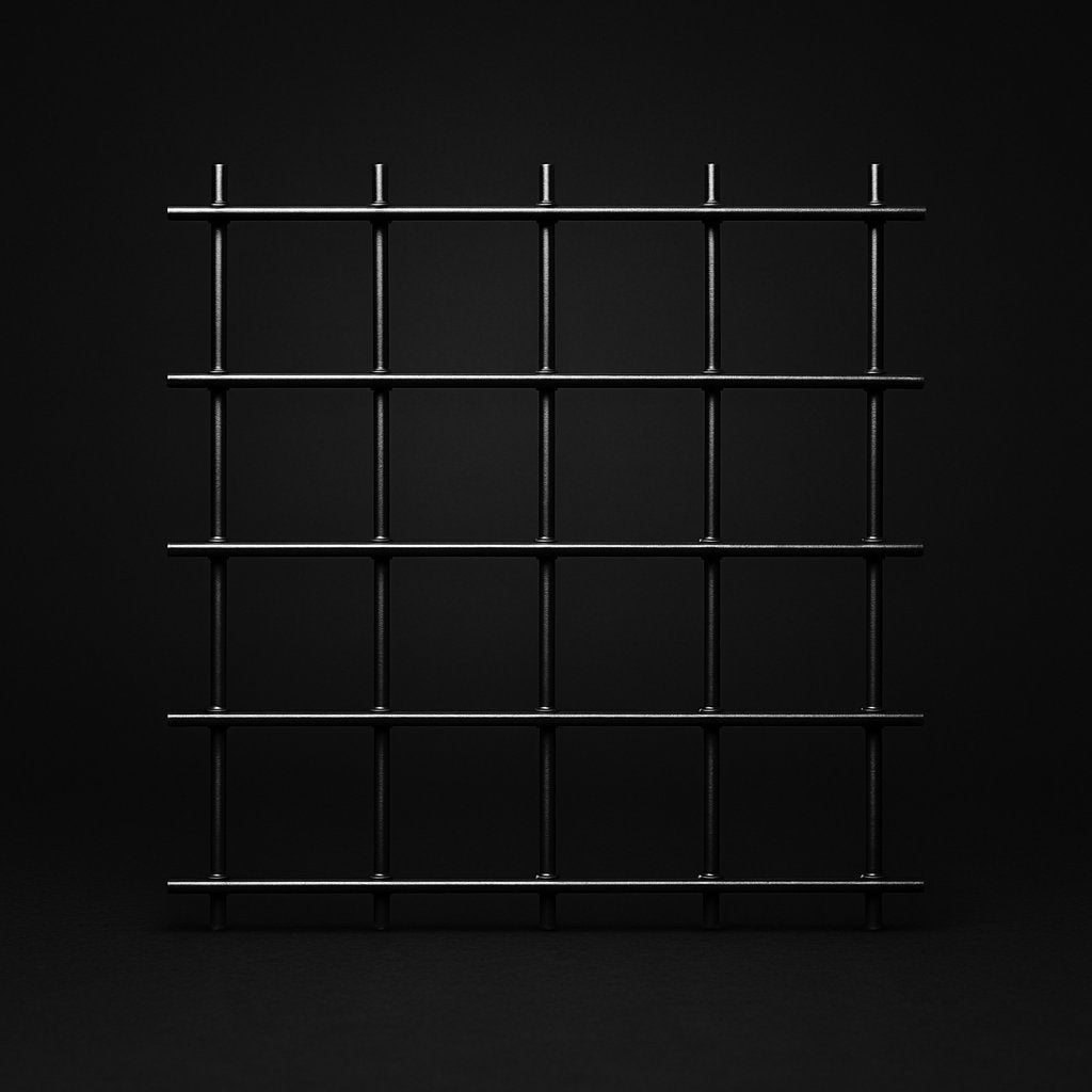 PVC Black Welded wire mesh