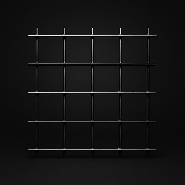 PVC Black Welded wire mesh