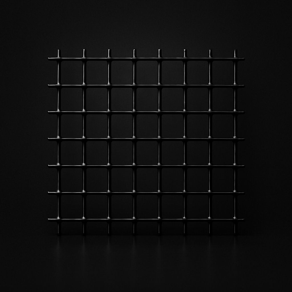 PVC Black Welded wire mesh