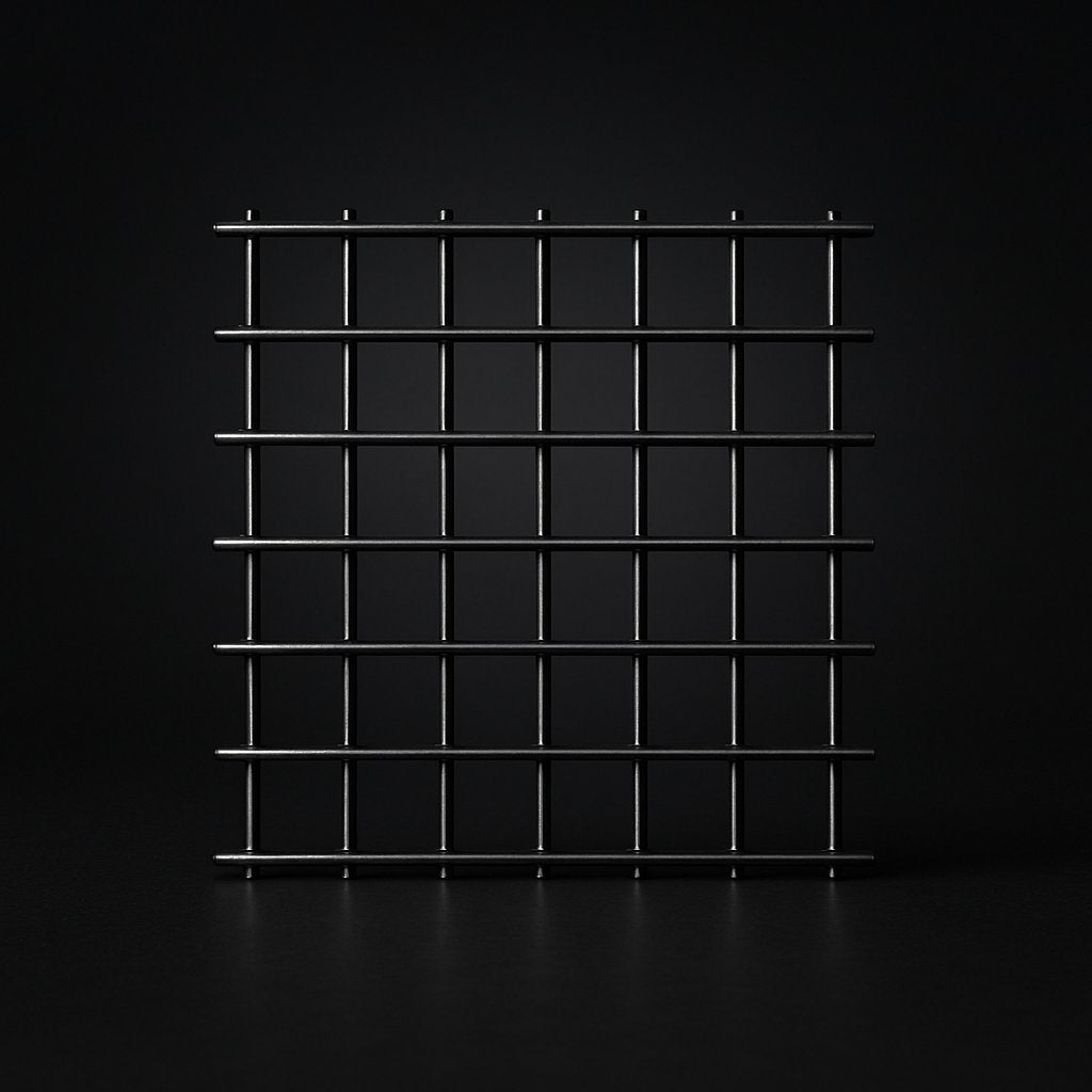 PVC Black Welded wire mesh