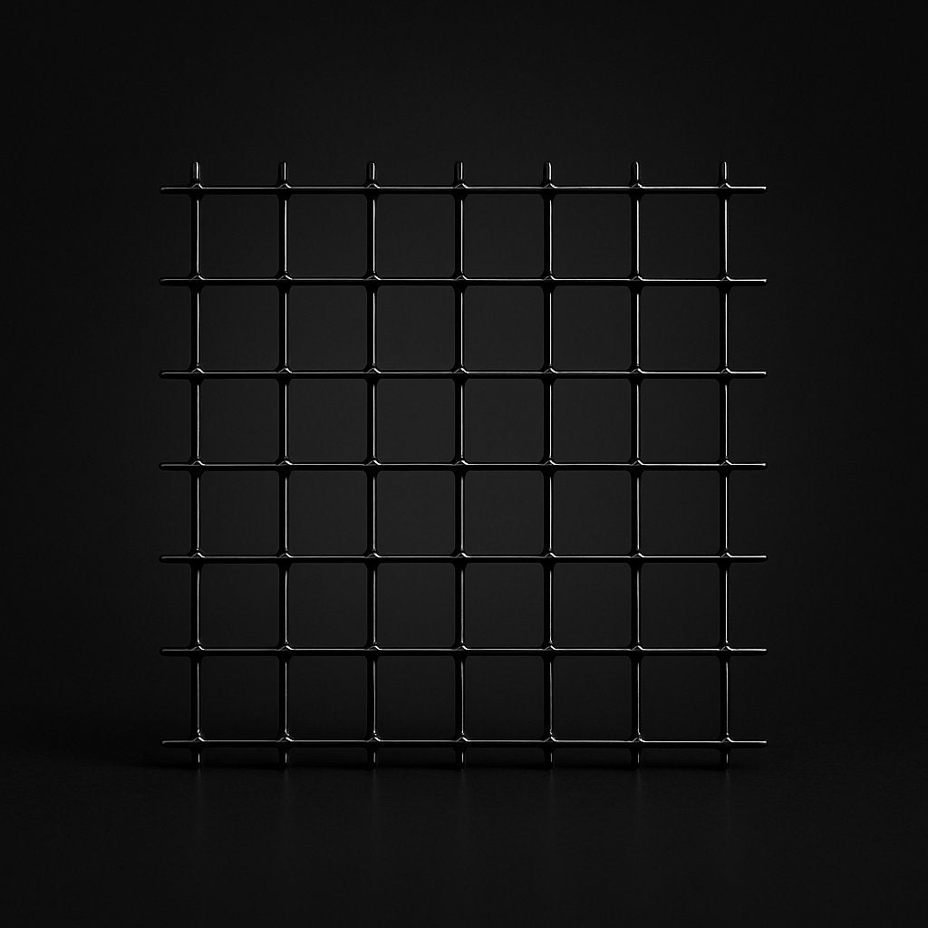 PVC Black Welded wire mesh