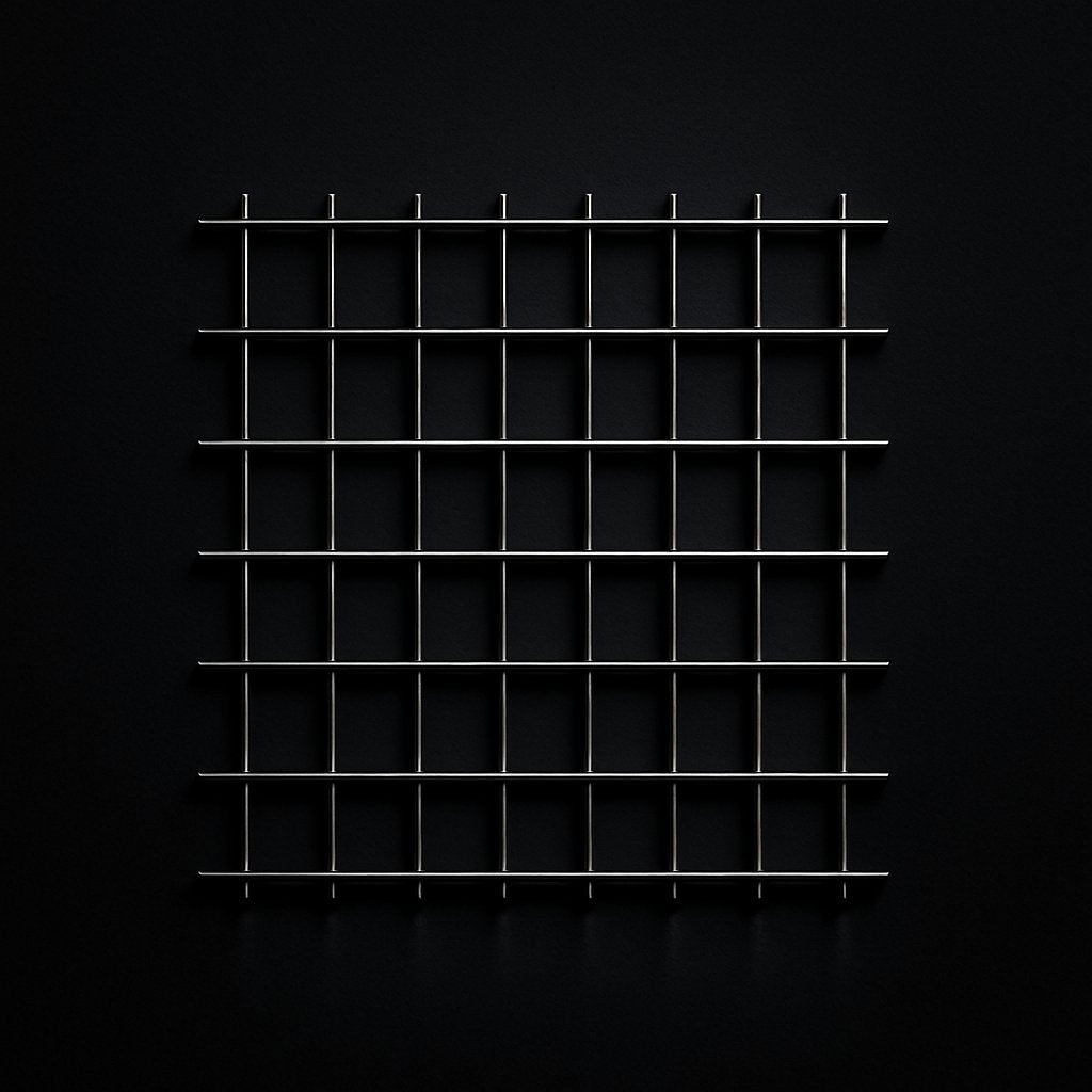 PVC Black Welded wire mesh