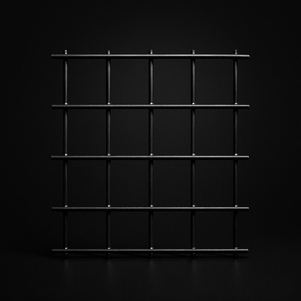 PVC Black Welded wire mesh