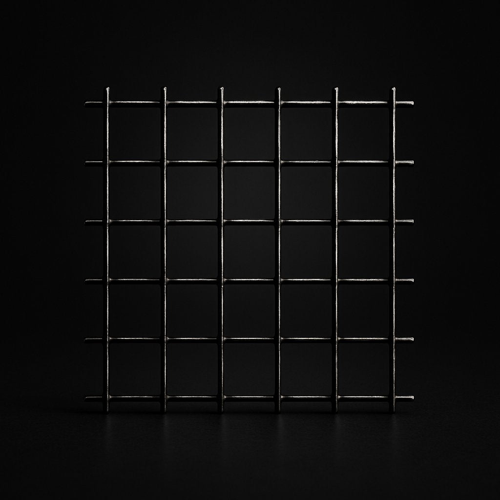 PVC Black Welded wire mesh