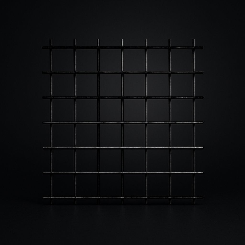PVC Black Welded wire mesh