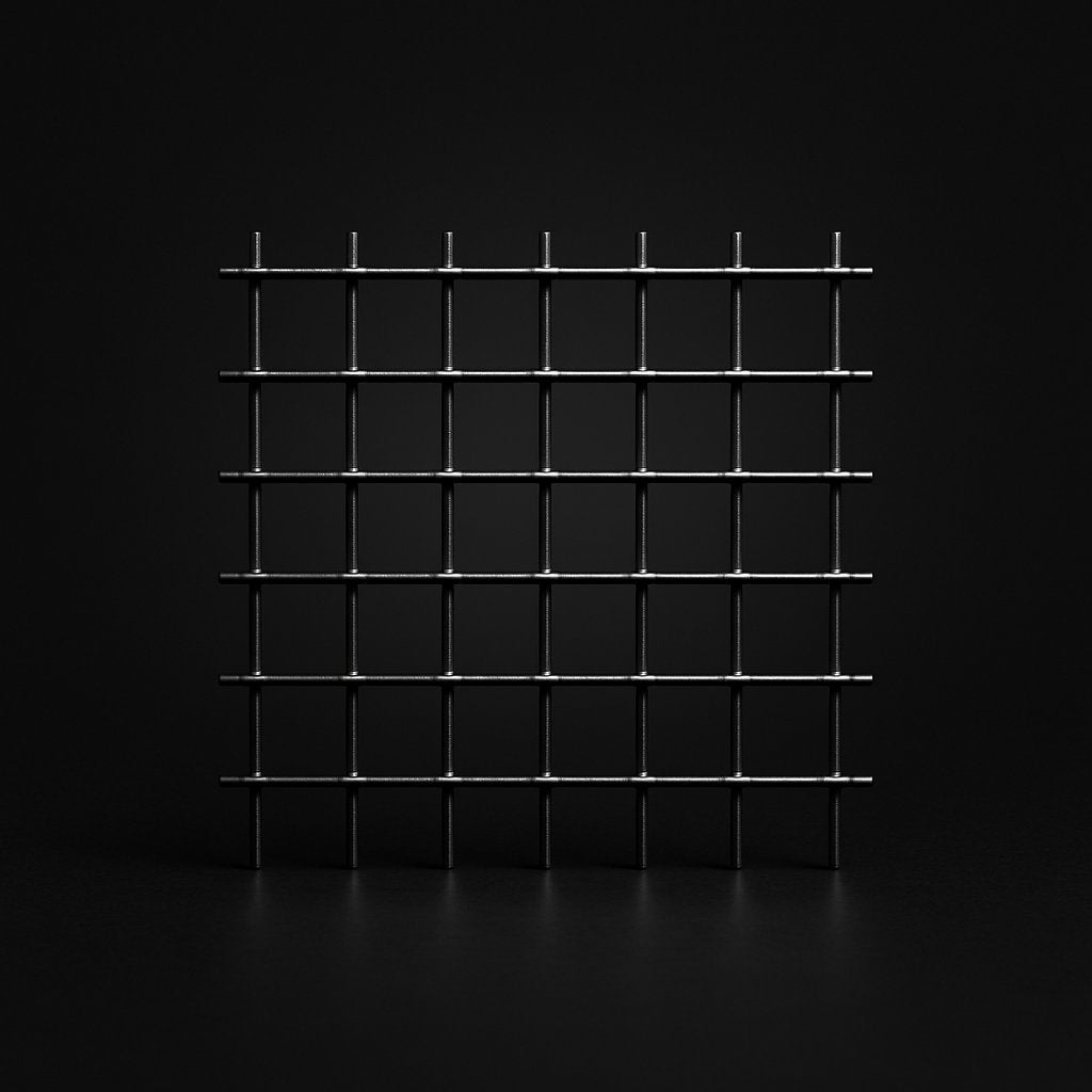 PVC Black Welded wire mesh