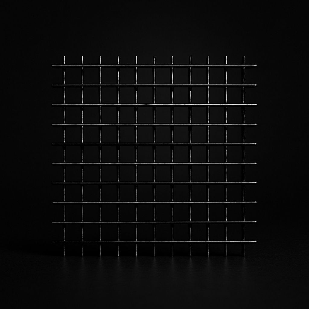 PVC Black Welded wire mesh