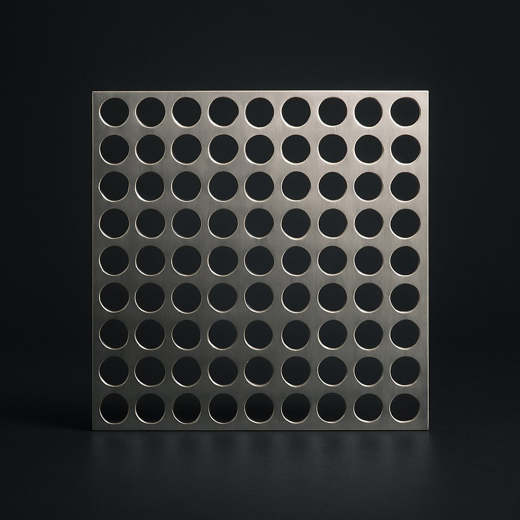 304 SS Perforated wire mesh