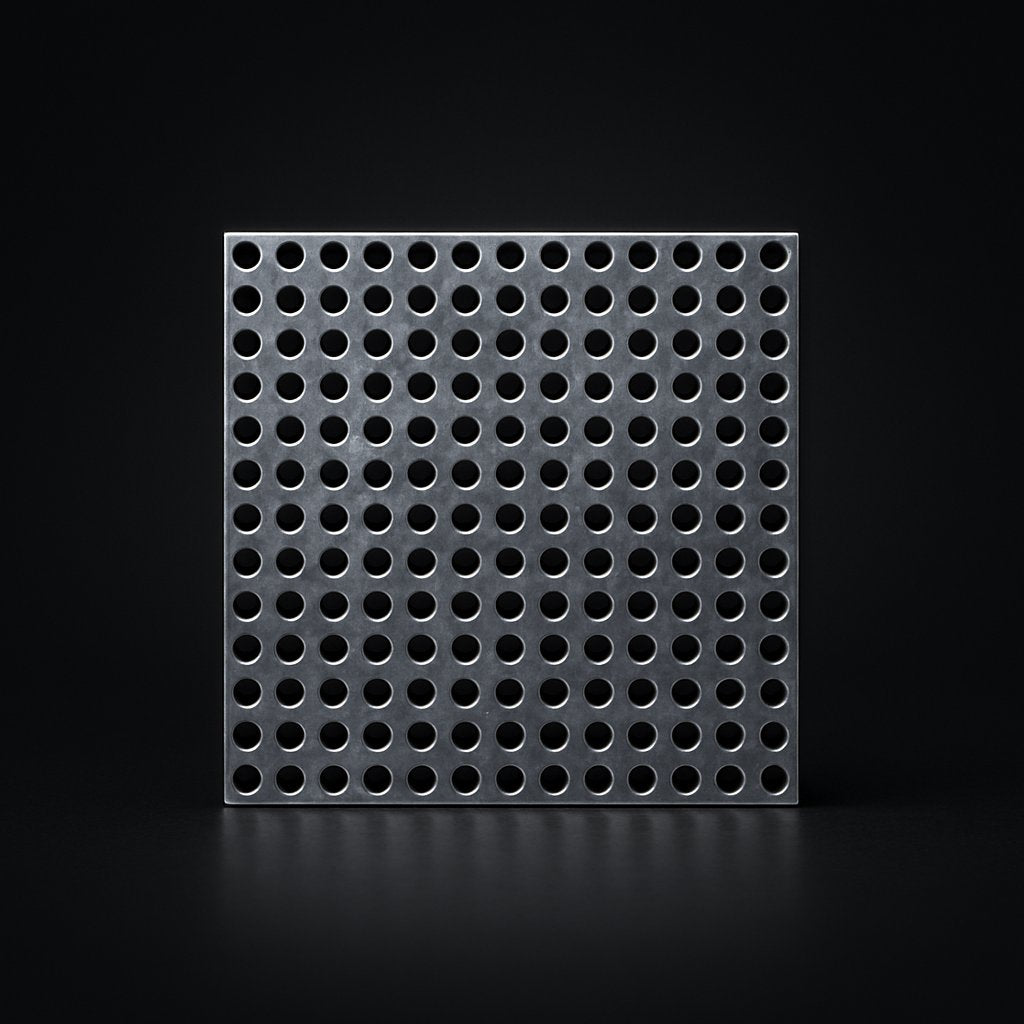 Plainsteel Perforated wire mesh