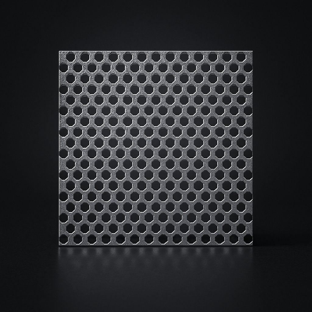 Galv Before Perforated wire mesh