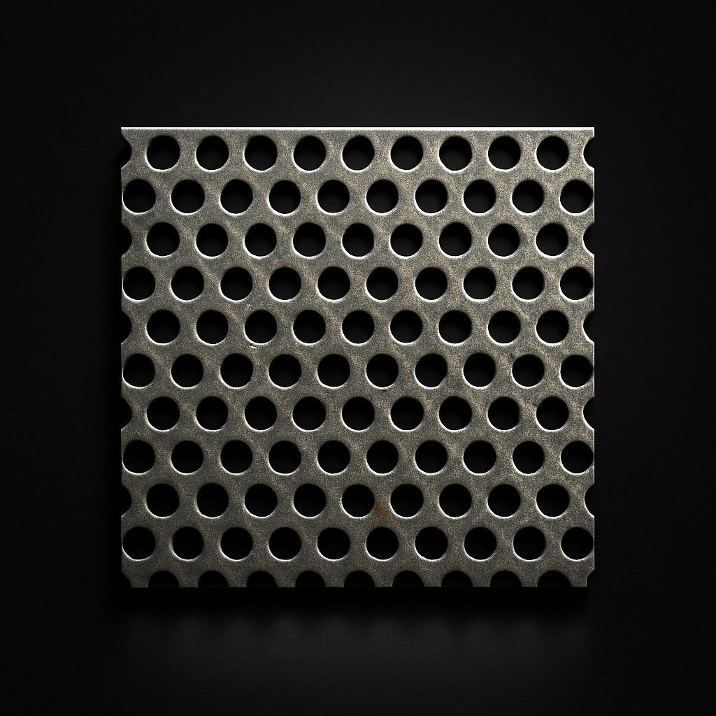Galv Before Perforated wire mesh