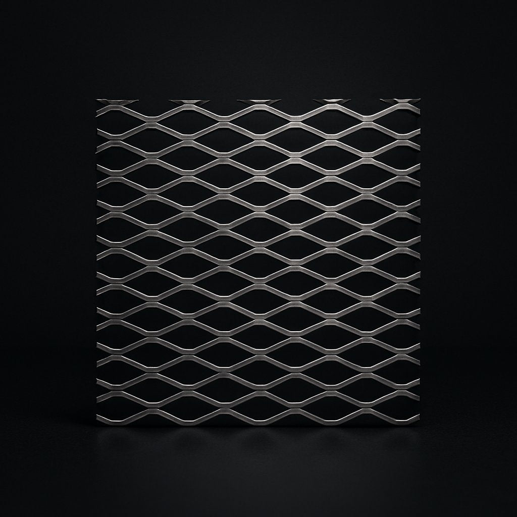 Plainsteel Expanded wire mesh
