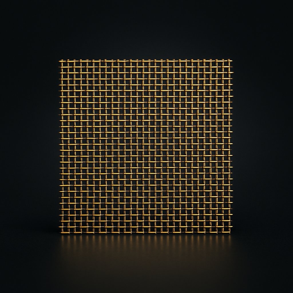 Brass Woven wire mesh