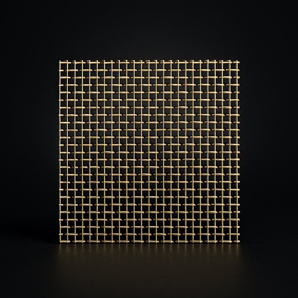 Brass Woven wire mesh