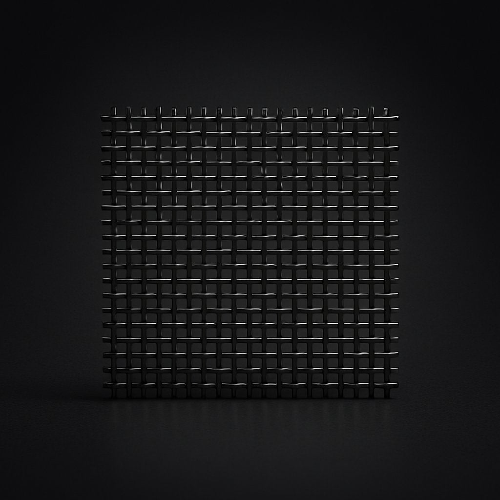Epoxy Black Woven wire mesh