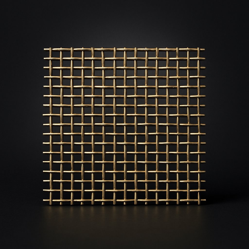 Brass Woven wire mesh