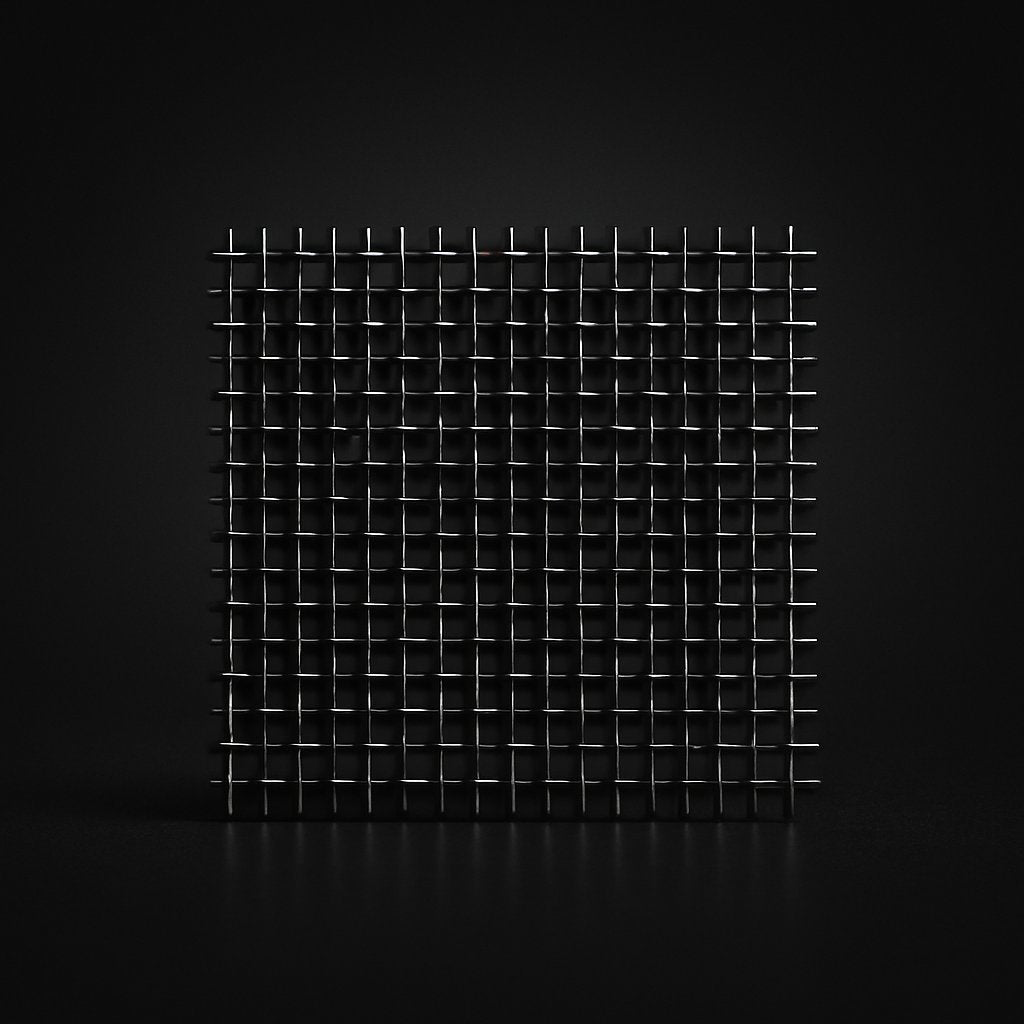 Epoxy Black Woven wire mesh