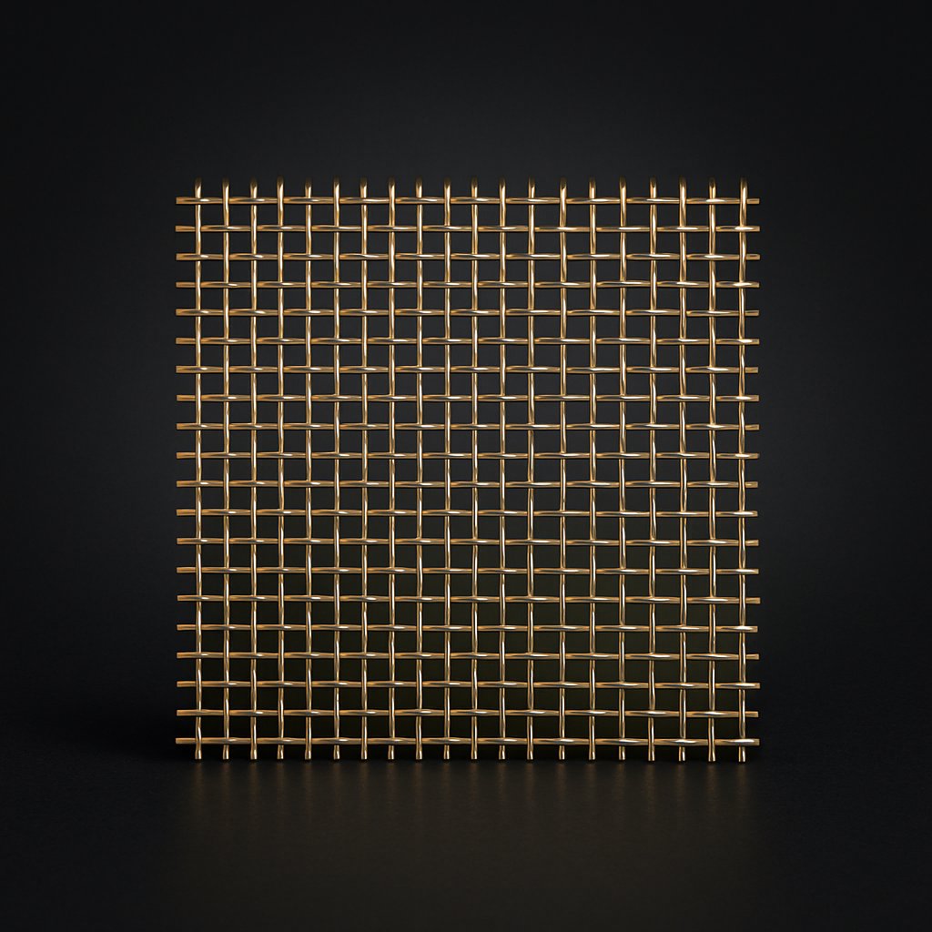 Brass Woven wire mesh