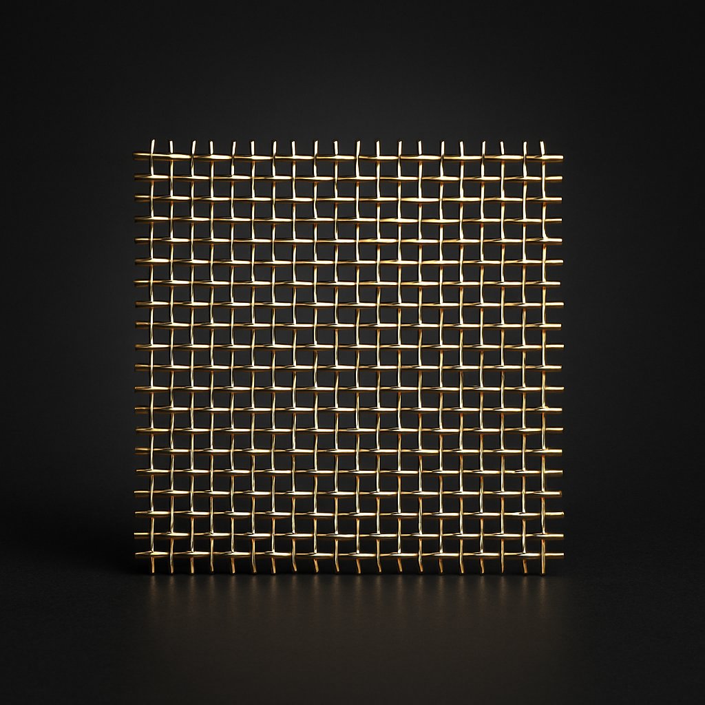 Brass Woven wire mesh