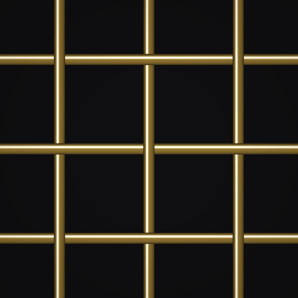 2 Mesh – .063" Wire Diameter – Brass Woven Wire – 36" Wide