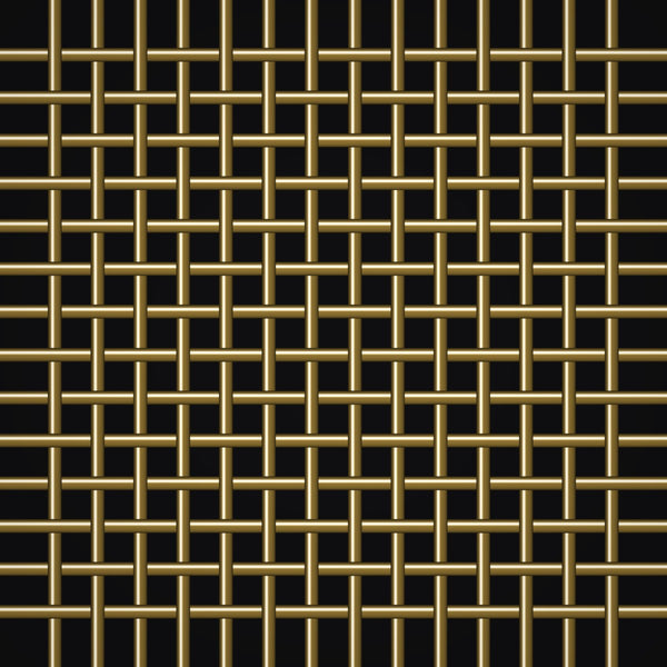 20 Mesh – .016" Wire Diameter – Brass Woven Wire – 36" Wide