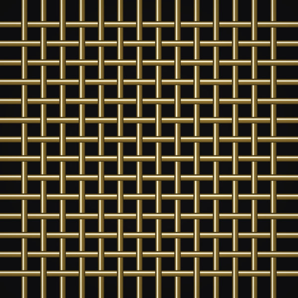 24 Mesh – .014" Wire Diameter – Brass Woven Wire – 36" Wide