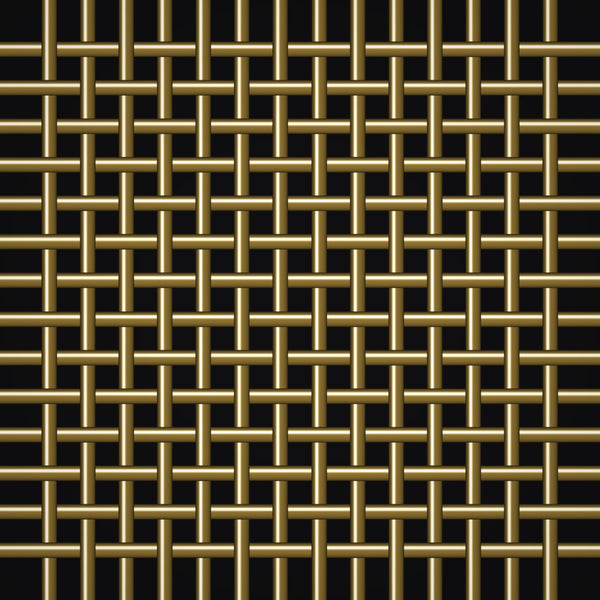 40 Mesh – .010" Wire Diameter – Brass Woven Wire – 36" Wide