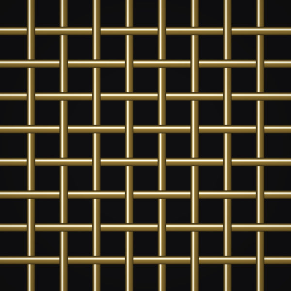 8 Mesh – .032" Wire Diameter – Brass Woven Wire