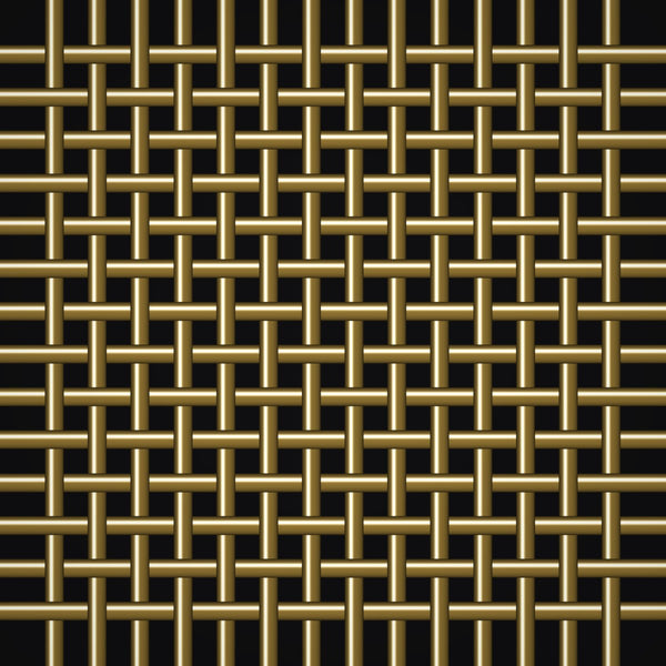 80 Mesh – .0055" Wire Diameter – Brass Woven Wire – 36" Wide