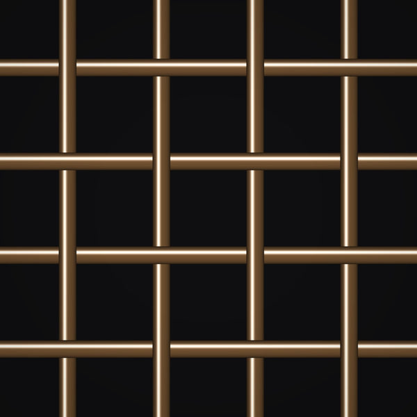 4 Mesh – .047" Wire Diameter – Bronze Woven Wire – 36" Wide