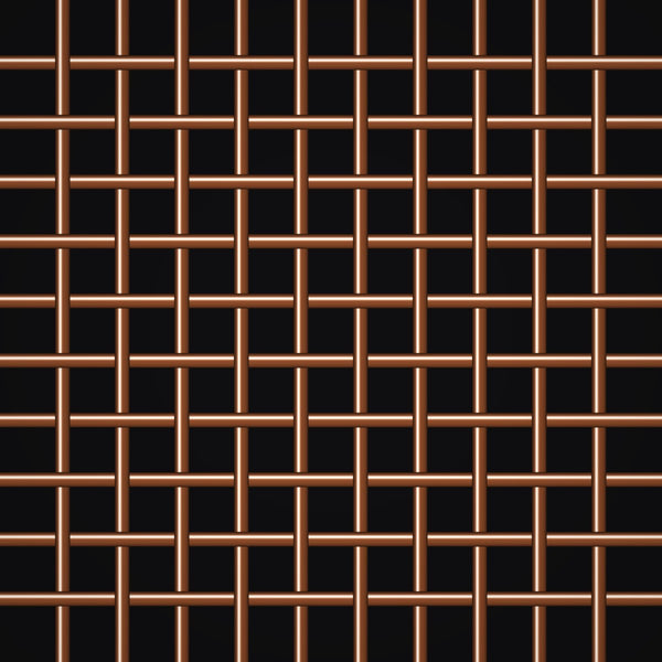 10 Mesh – .025" Wire Diameter – Copper Woven Wire – 36" Wide