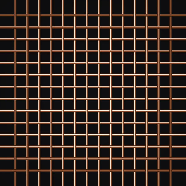100 Mesh – .0022" Wire Diameter – Copper Woven Wire – 48" Wide