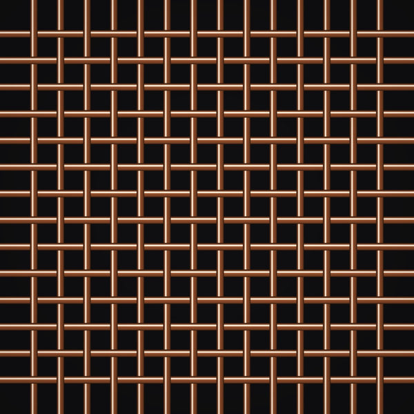 16 Mesh – .018" Wire Diameter – Copper Woven Wire – 36" Wide