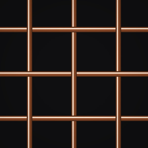 2 Mesh – .063" Wire Diameter – Copper Woven Wire – 36" Wide