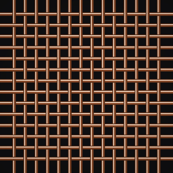 24 Mesh – .014" Wire Diameter – Copper Woven Wire – 36" Wide