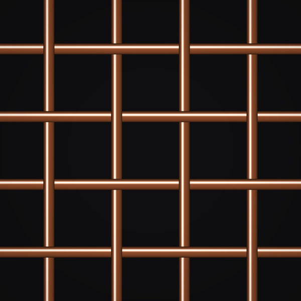 4 Mesh – .041" Wire Diameter – Copper Woven Wire – 36" Wide