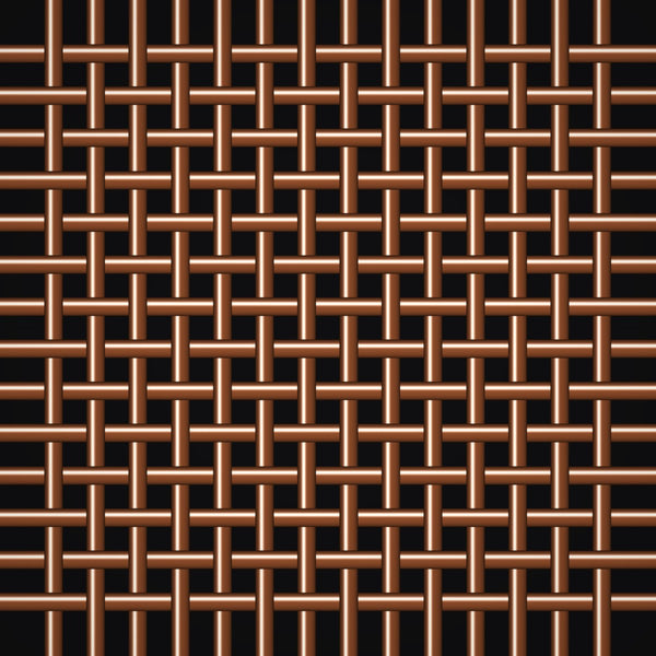 80 Mesh – .0055" Wire Diameter – Copper Woven Wire – 36" Wide