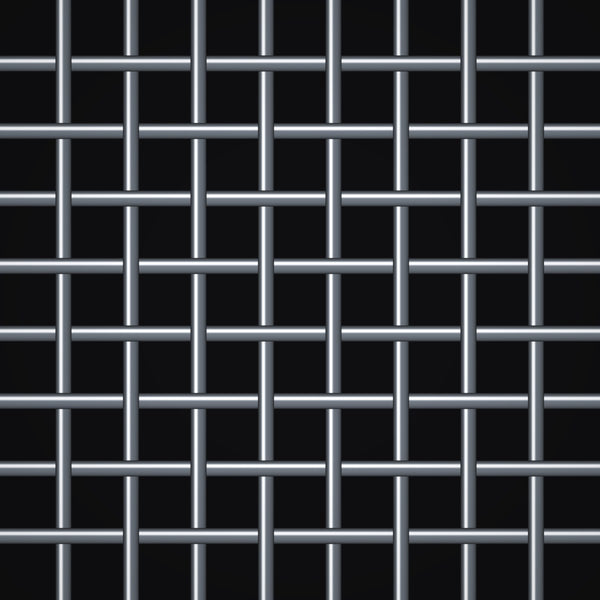 Galvanized Steel · Woven Wire Mesh · TU20-012-44"
