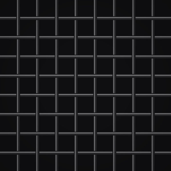 8 Mesh – .025" Wire Diameter – Epoxy Black Woven Wire – 36" Wide
