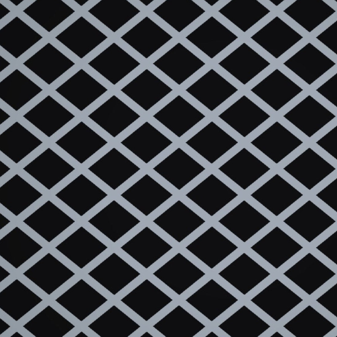 Close-up of galvanized-after-weave steel flattened expanded metal sheet with 1/2" diamond openings