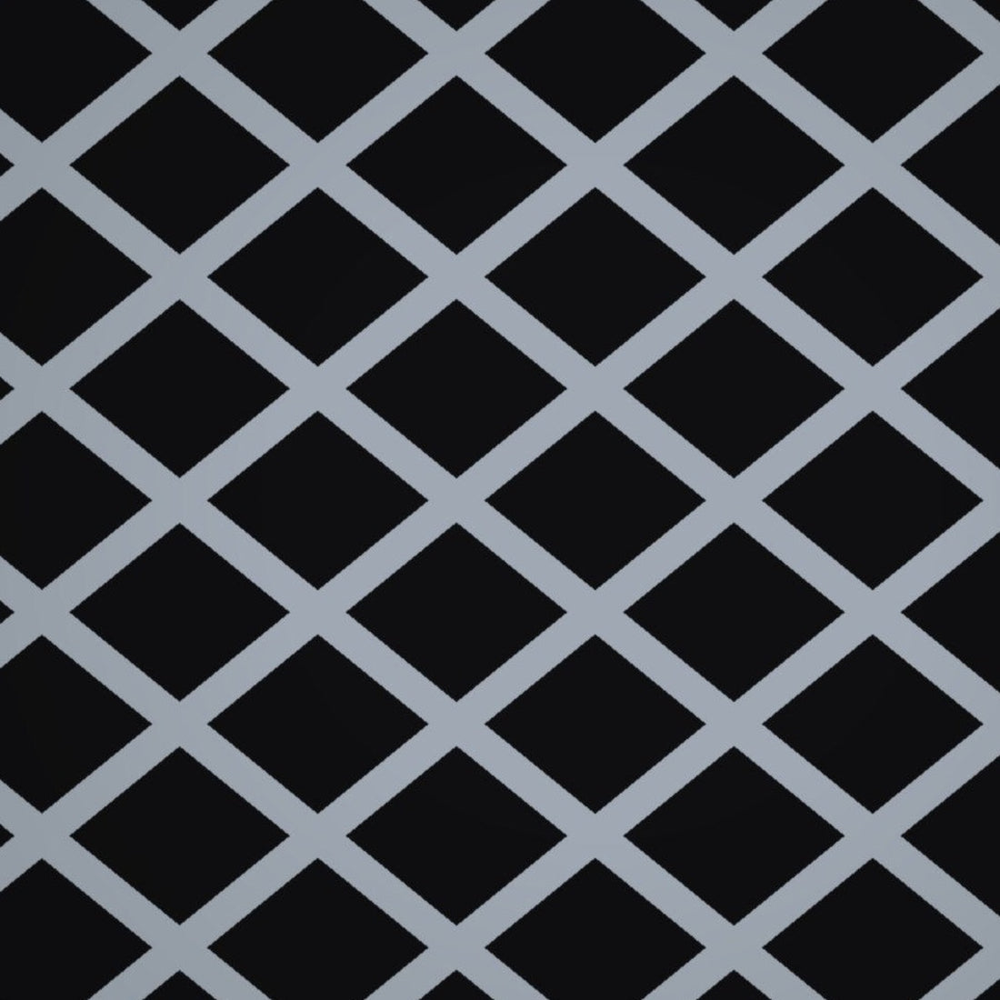 Close-up of galvanized-after-weave steel flattened expanded metal sheet with 3/4" diamond openings